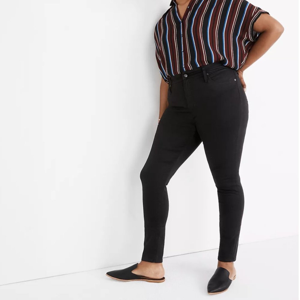 Madewell Tall Curvy High-Rise Skinny Jeans in Carbondale Wash Sz 29T